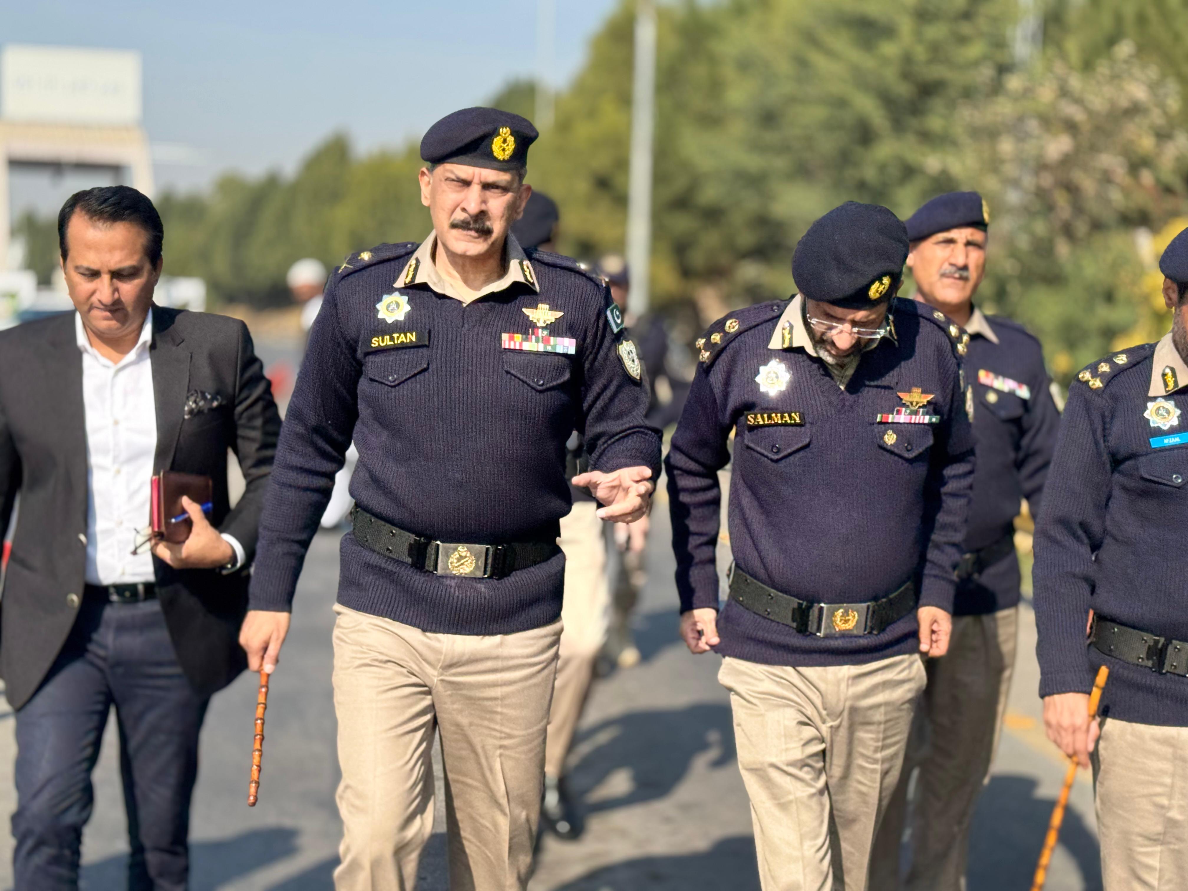 IG, NHMP, SULTAN AHMED CHAUDHRY VISITED THE ADDITIONAL IG OFFICE, NORTH REGION.